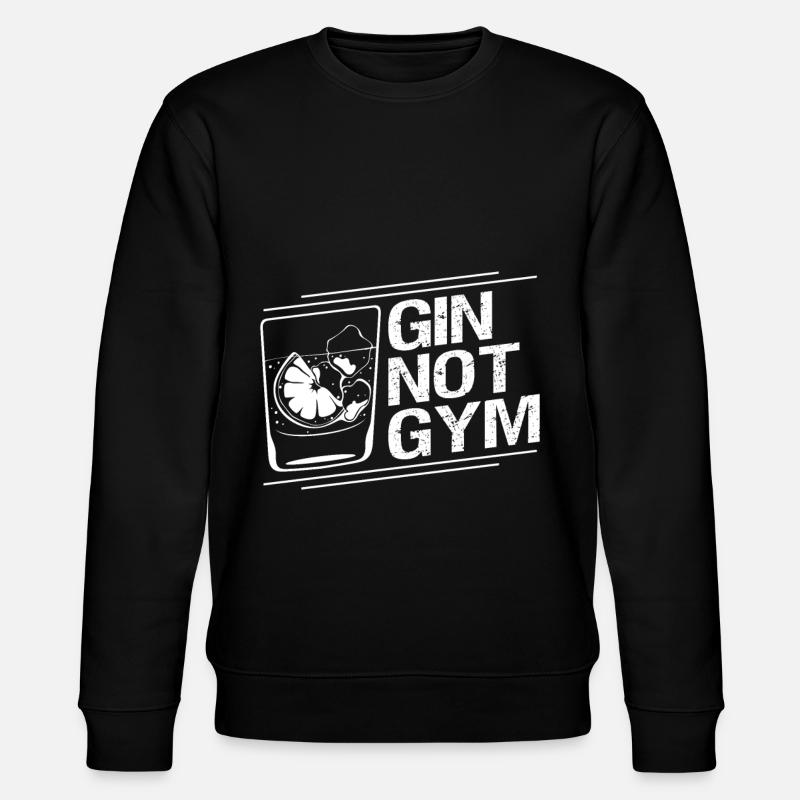 Gin et pas Gym - Sweat bio CHANGER Stanley/Stella Unisexe - noir