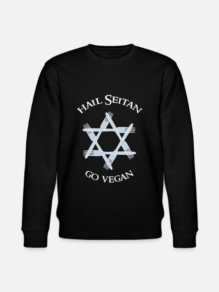 HEIL SEITAN - Stanley/Stella CHANGER Unisex Organic Sweatshirt - black
