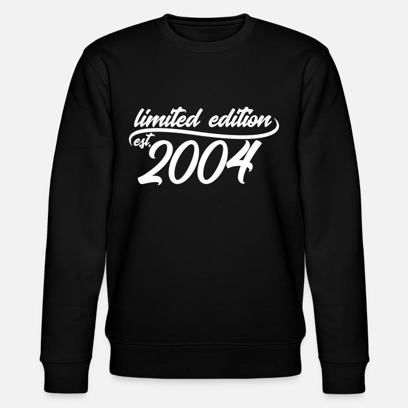 Limited Edition 2004 is - Sweat bio CHANGER Stanley/Stella Unisexe - noir