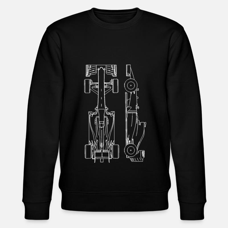 F1 Racing Car Gift idea - Stanley/Stella Unisex Bio-Sweatshirt CHANGER  - Schwarz