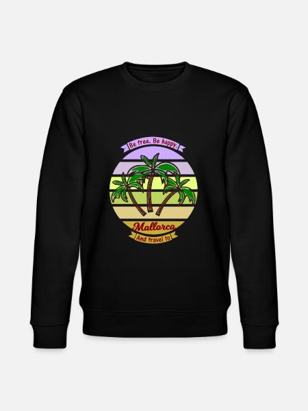 The trip to Mallorca - Stanley/Stella CHANGER Unisex Organic Sweatshirt - black