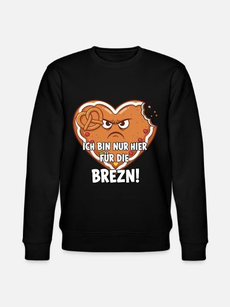 Pretzel Lover - Stanley/Stella CHANGER Unisex Organic Sweatshirt - black