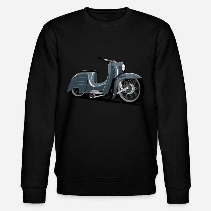 vélomoteur bas - Sweat bio CHANGER Stanley/Stella Unisexe - noir