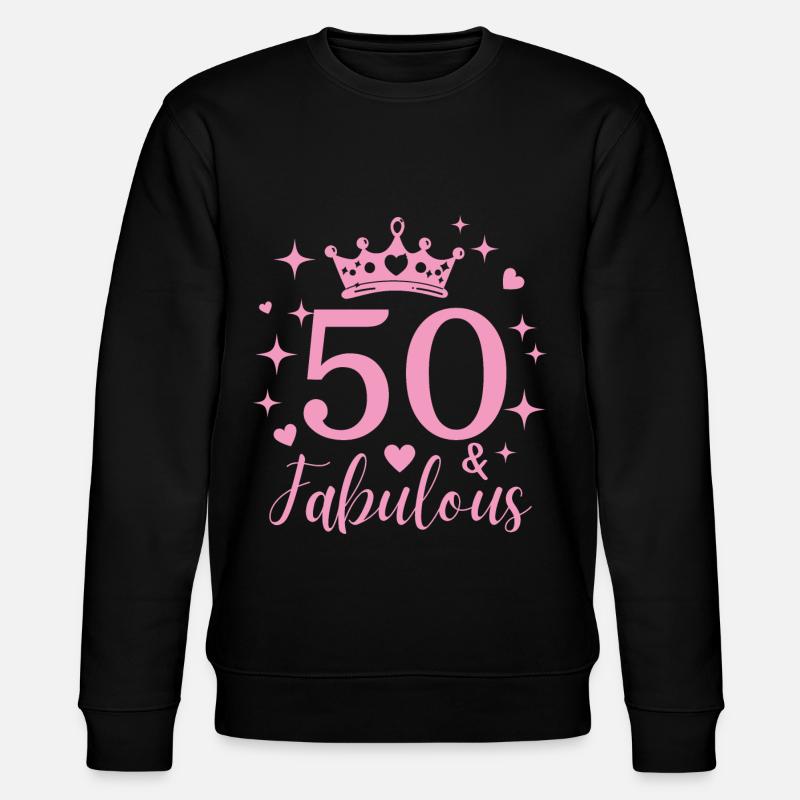 Fabuleux 50. 50e anniversaire - Sweat bio CHANGER Stanley/Stella Unisexe - noir