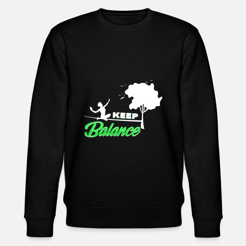 Équilibre - Sweat bio CHANGER Stanley/Stella Unisexe - noir