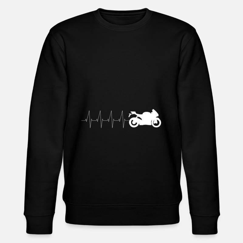 moto - Sweat bio CHANGER Stanley/Stella Unisexe - noir
