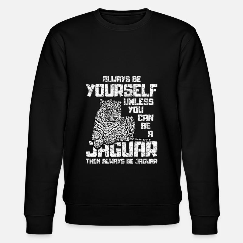 Jaguar - Stanley/Stella Unisex Bio-Sweatshirt CHANGER  - Schwarz