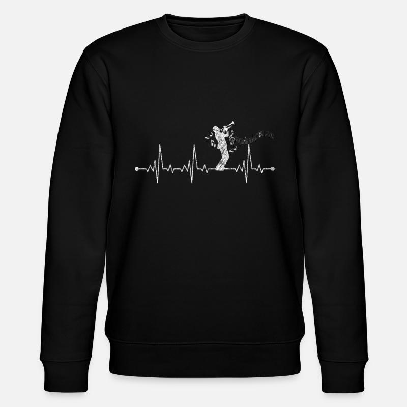 Trompette - Sweat bio CHANGER Stanley/Stella Unisexe - noir