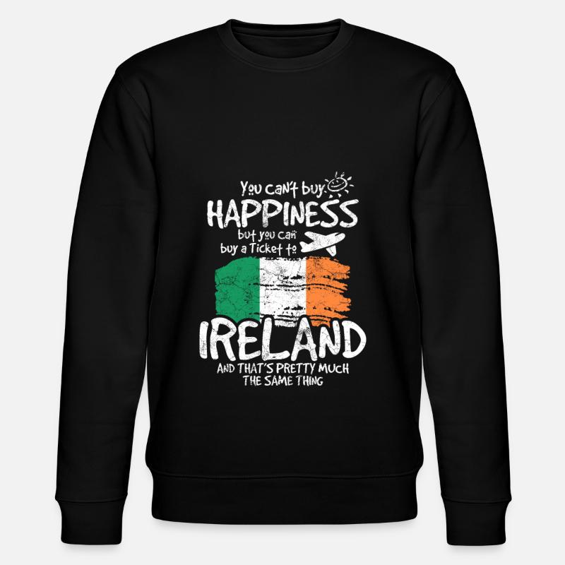 Irlande - Sweat bio CHANGER Stanley/Stella Unisexe - noir