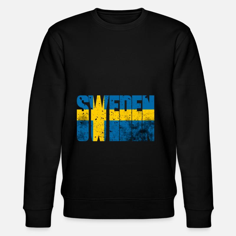 Sweden - Stanley/Stella CHANGER Unisex Organic Sweatshirt - black