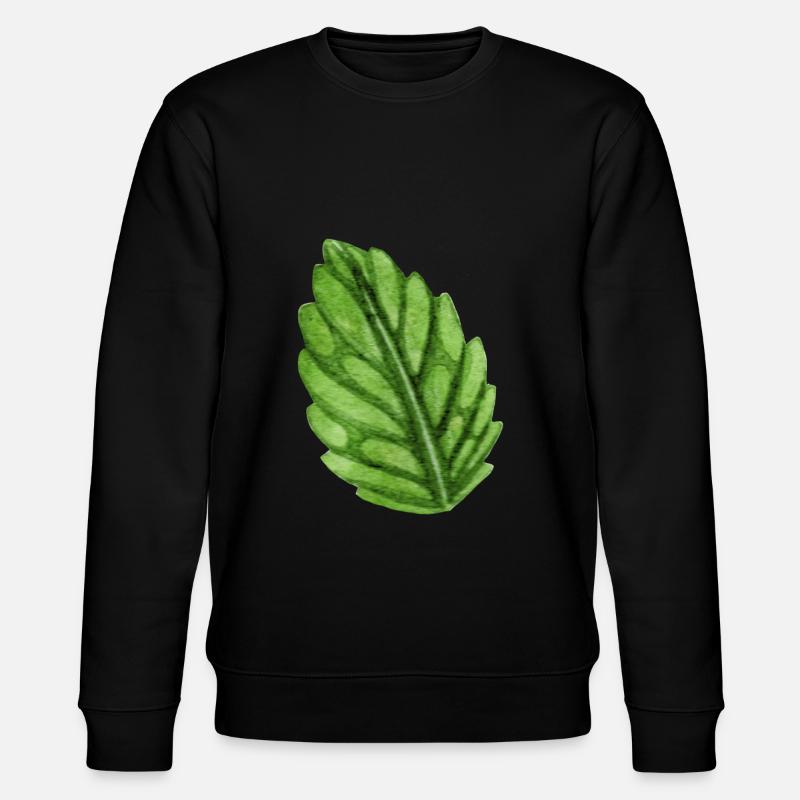 Menthe menthe mint - Sweat bio CHANGER Stanley/Stella Unisexe - noir