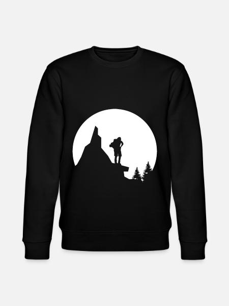 Moon - Hiking - (7) - Stanley/Stella CHANGER Unisex Organic Sweatshirt - black