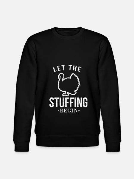 Thanksgiving - Stanley/Stella CHANGER Unisex Organic Sweatshirt - black