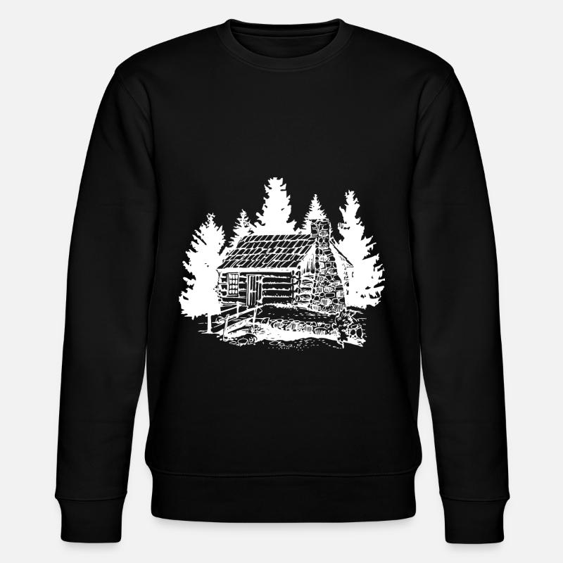 Camping - (2) - Stanley/Stella Unisex Bio-Sweatshirt CHANGER  - Schwarz
