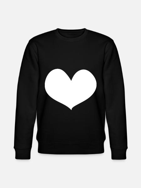 Heart - Trees - (2) - Stanley/Stella CHANGER Unisex Organic Sweatshirt - black