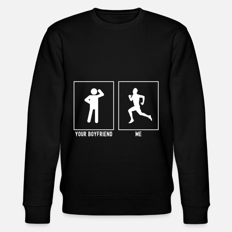 Ton ami - Moi - Running Man - Sweat bio CHANGER Stanley/Stella Unisexe - noir