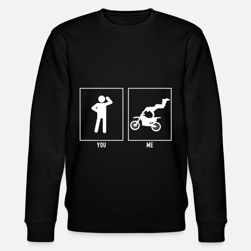 Vous - Moi - Moto Extreme - Sweat bio CHANGER Stanley/Stella Unisexe - noir