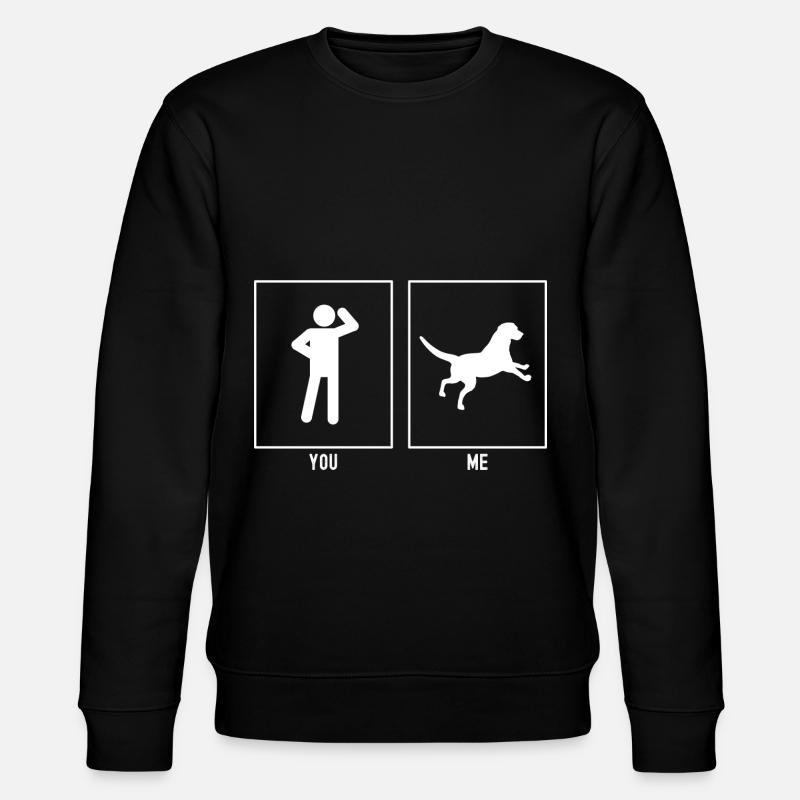 Vous - I - Falling Dog - Sweat bio CHANGER Stanley/Stella Unisexe - noir