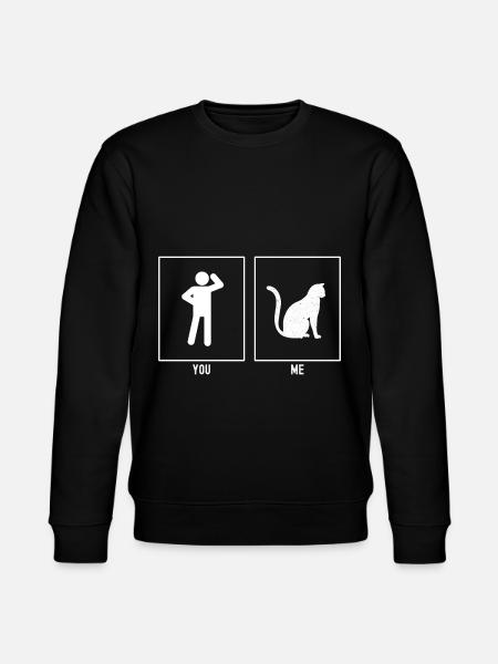 Toi - Moi - Beau Chat - Sweat bio CHANGER Stanley/Stella Unisexe - noir