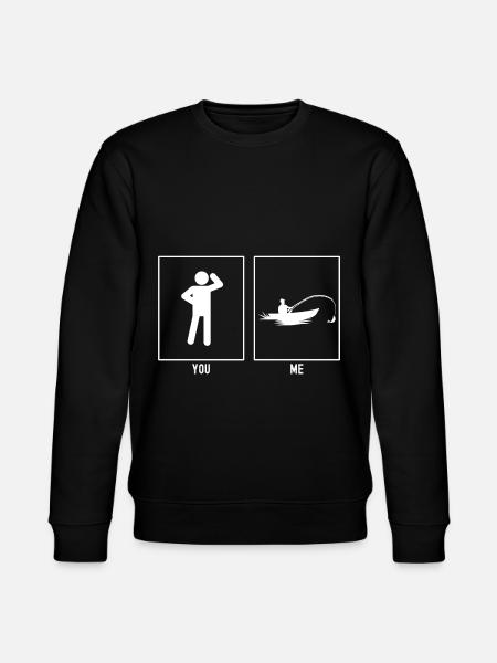 Vous - Moi - Pêche paisible - Sweat bio CHANGER Stanley/Stella Unisexe - noir