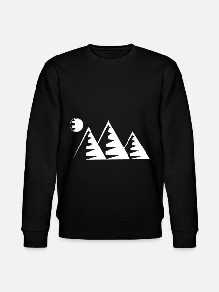 Mountain - (15) - Stanley/Stella CHANGER Unisex Organic Sweatshirt - black