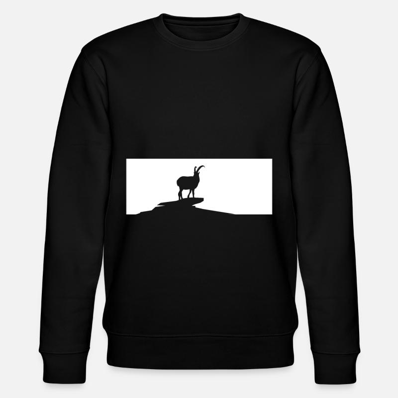 Chèvre - (2) - Sweat bio CHANGER Stanley/Stella Unisexe - noir