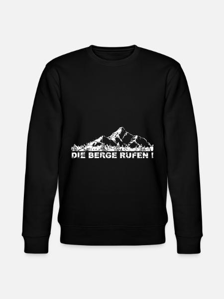 Die Berge Rufen - (9) - Stanley/Stella Unisex Bio-Sweatshirt CHANGER - Schwarz