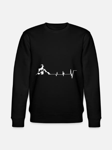 Goat - Palpitations - Mountain - (3) - Stanley/Stella CHANGER Unisex Organic Sweatshirt - black