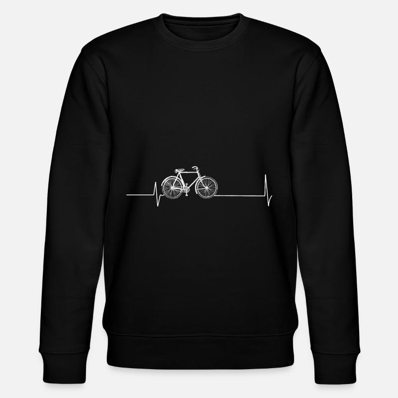 Heartbeat - Cyclisme - (10) - Sweat bio CHANGER Stanley/Stella Unisexe - noir