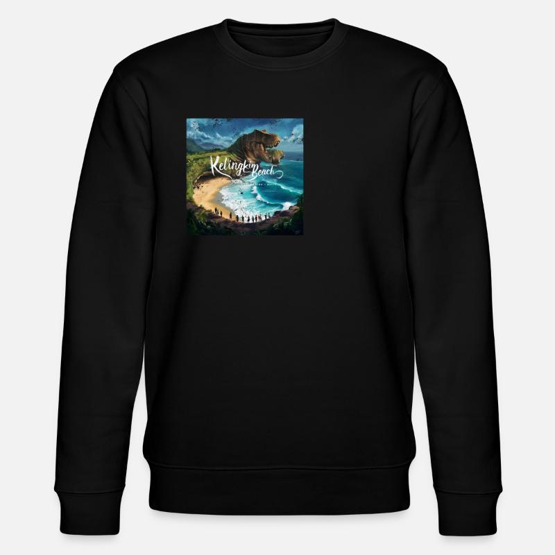 Kelingking Beach - Stanley/Stella Unisex Bio-Sweatshirt CHANGER  - Schwarz