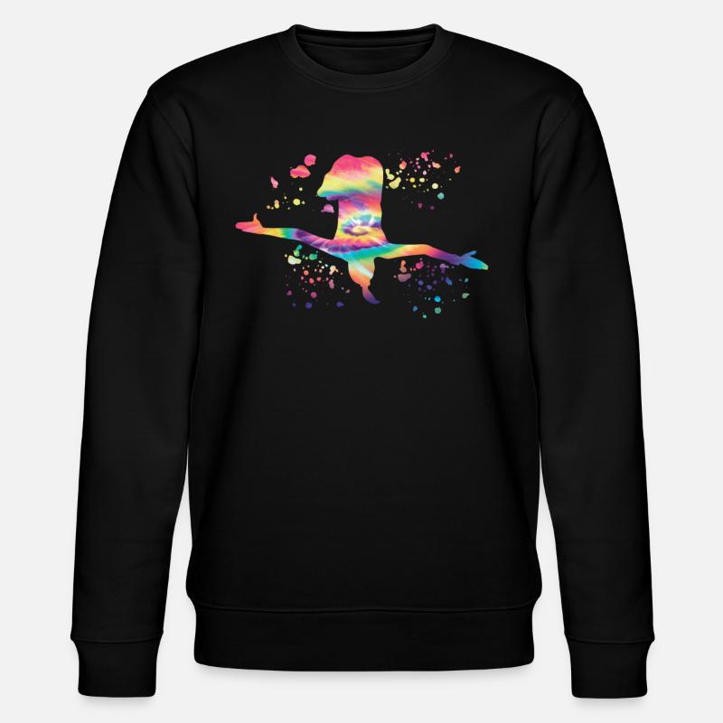 Turmspringen Kunstspringen Synchronspringen - Stanley/Stella Unisex Bio-Sweatshirt CHANGER  - Schwarz