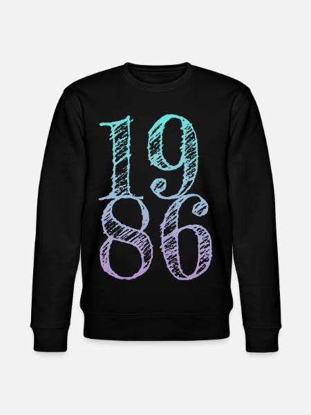 Millésime 1986 - Sweat bio CHANGER Stanley/Stella Unisexe - noir