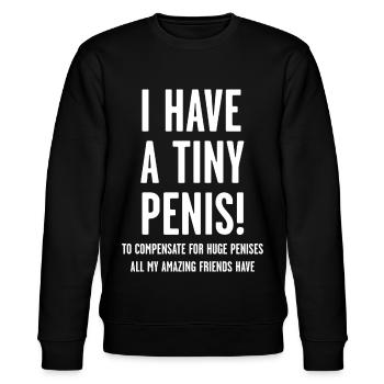 Junggesellenabschied - Stanley/Stella Unisex Bio-Sweatshirt CHANGER  - Schwarz - Vorne - Nik (191cm) & Marisol (170cm)
