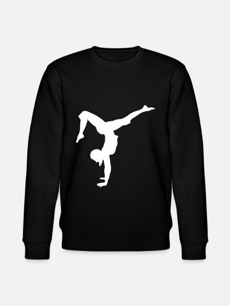 Gymnastics dance - Stanley/Stella CHANGER Unisex Organic Sweatshirt - black