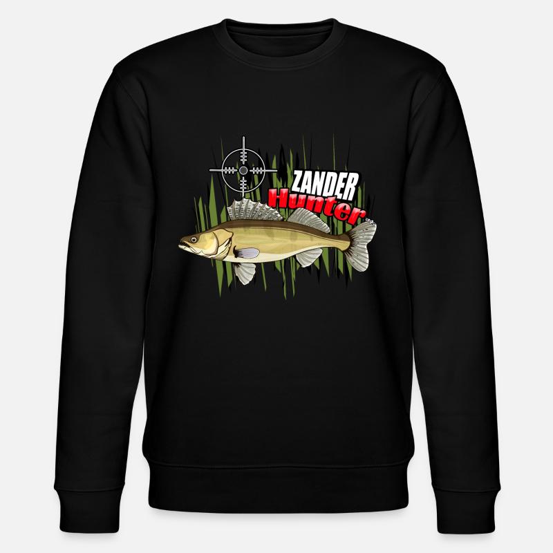 Zander Jäger - Stanley/Stella Unisex Bio-Sweatshirt CHANGER  - Schwarz