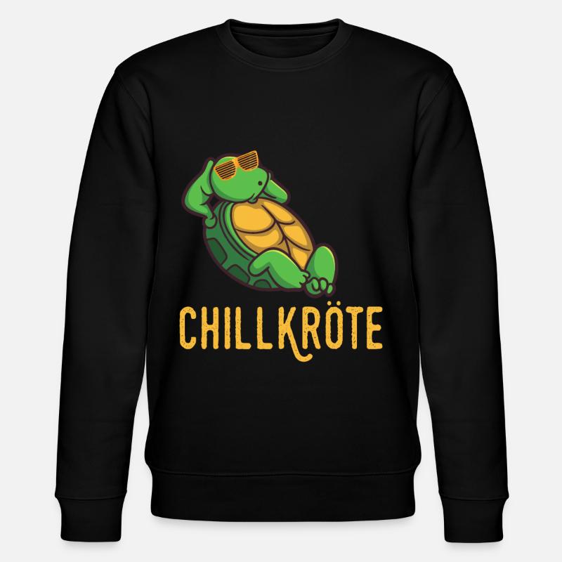 The chill toad - Stanley/Stella CHANGER Unisex Organic Sweatshirt - black