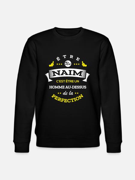 NAIM PARFAIT - NOM NAIM - Sweat bio CHANGER Stanley/Stella Unisexe - noir