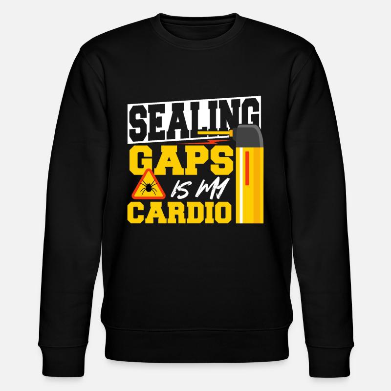 Schädlingsbekämpfungstechniker Design Für - Stanley/Stella Unisex Bio-Sweatshirt CHANGER  - Schwarz