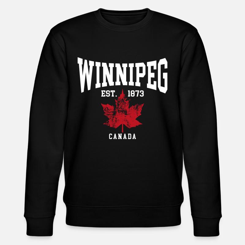 Winnipeg - Sweat bio CHANGER Stanley/Stella Unisexe - noir