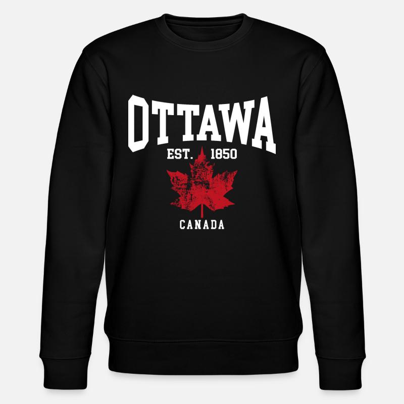 Ottawa - Sweat bio CHANGER Stanley/Stella Unisexe - noir