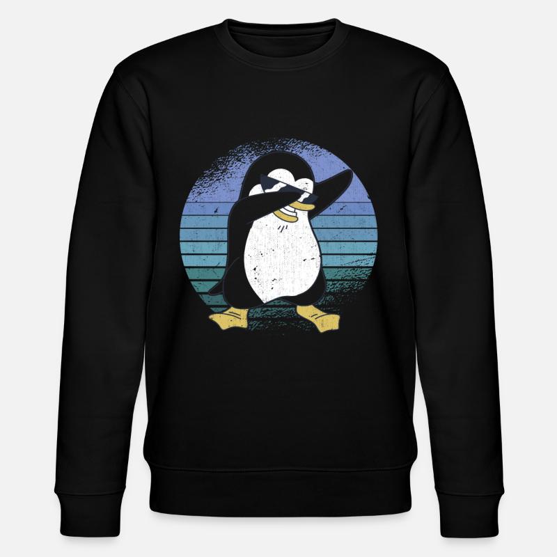 Costume de pingouin, pingouins, pingouins - Sweat bio CHANGER Stanley/Stella Unisexe - noir