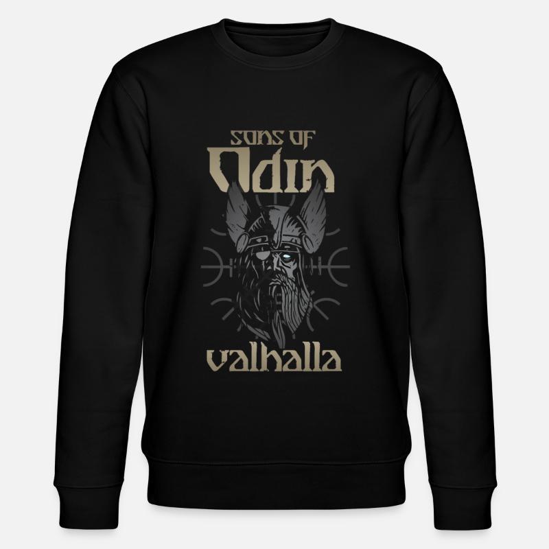 Fils d'Odin, Valhalla, Walhalla, Vikings - Sweat bio CHANGER Stanley/Stella Unisexe - noir