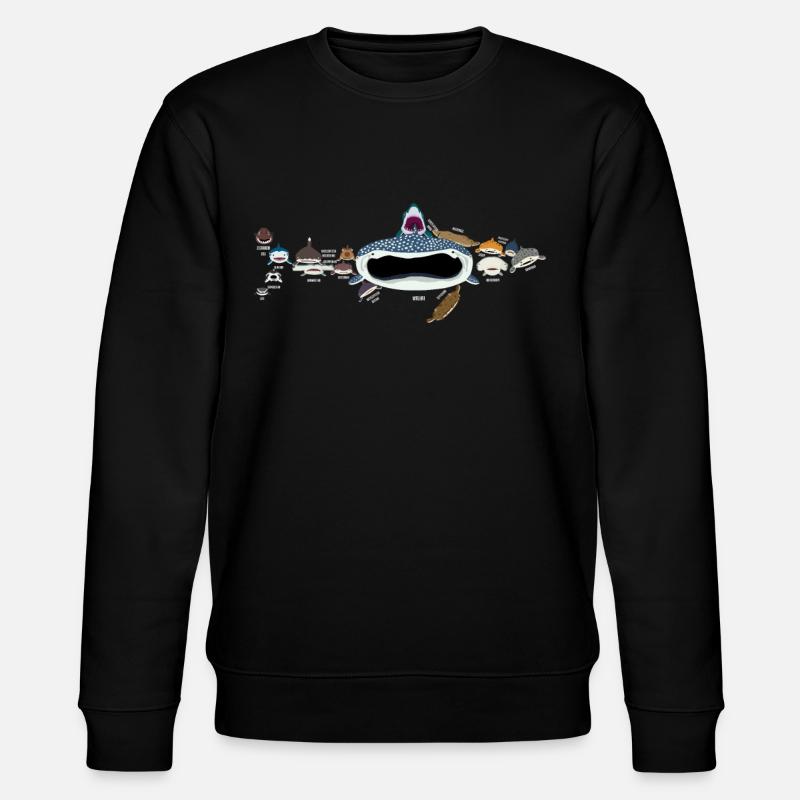 Requins, requins, requins - Sweat bio CHANGER Stanley/Stella Unisexe - noir