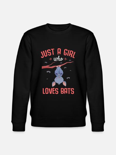 Bats, Bat - Stanley/Stella CHANGER Unisex Organic Sweatshirt - black