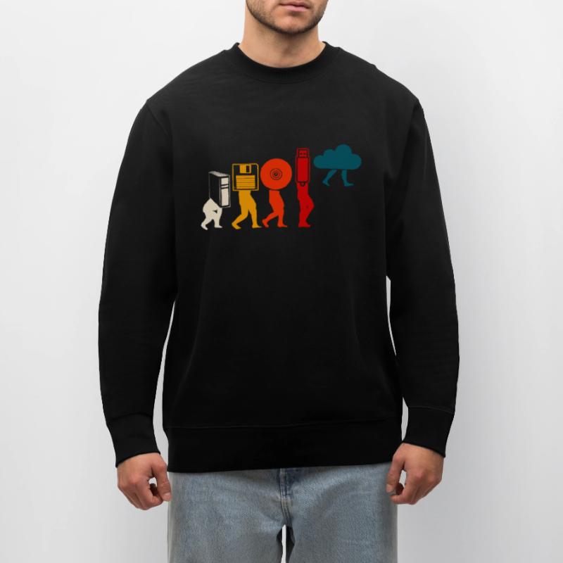 Cloud Programmer Evolution. Stanley/Stella Unisex Bio-Sweatshirt CHANGER 