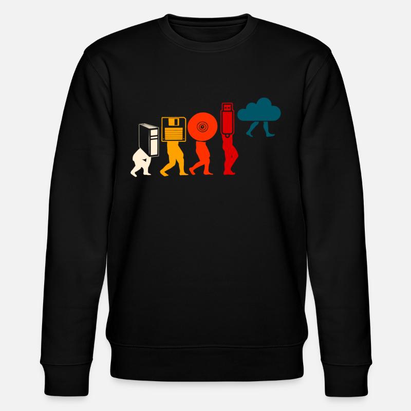 Évolution du programmeur Cloud. - Sweat bio CHANGER Stanley/Stella Unisexe - noir