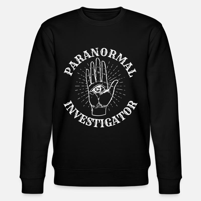 Paranormal investigator - Stanley/Stella CHANGER Unisex Organic Sweatshirt - black