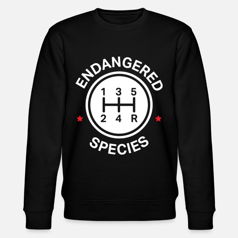 Manual transmissions, Manual shifting - Stanley/Stella CHANGER Unisex Organic Sweatshirt - black