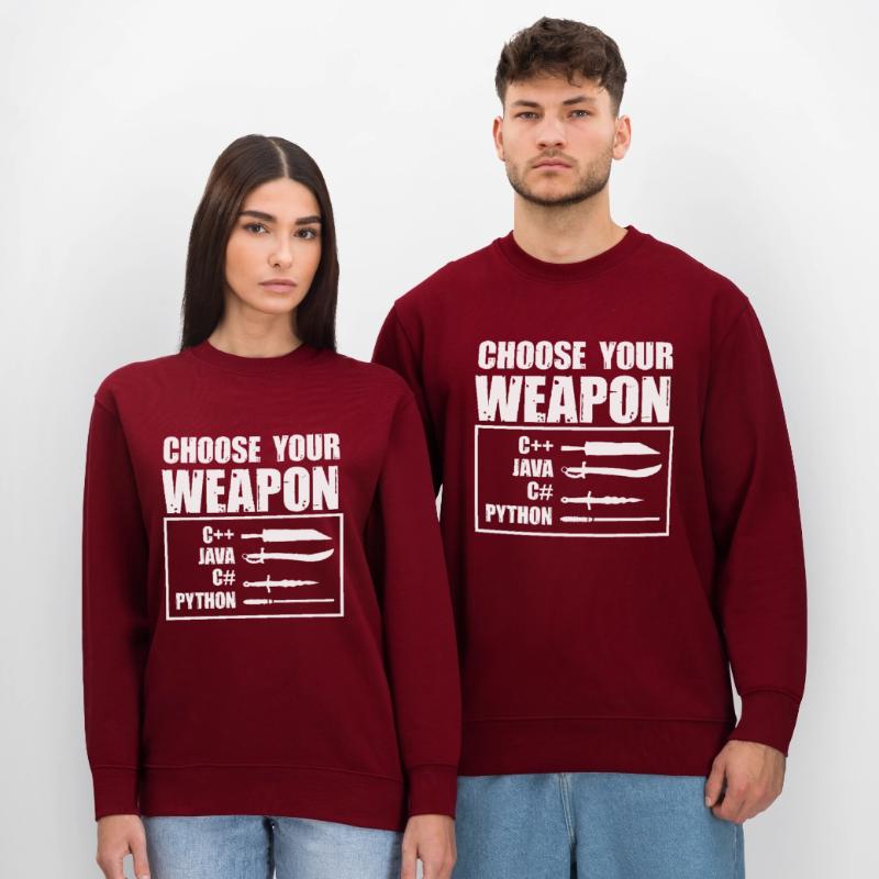 Python programming, programmer, coder Stanley/Stella CHANGER Unisex Organic Sweatshirt
