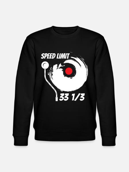 Vinyl Draws Audiophile Music - Stanley/Stella CHANGER Unisex Organic Sweatshirt - black